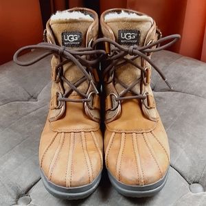 UGG Cecile Leather Boots